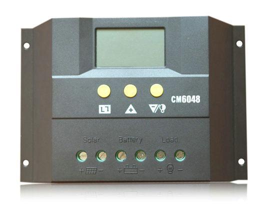 太陽(yáng)能電站控制器CM60-60A12V24V自動(dòng)識(shí)別液晶顯示